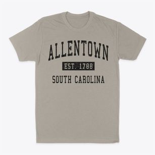 Allentown South Carolina Classic Established Classic Dad T-Shirt