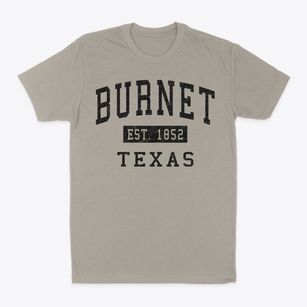 Burnet Texas Classic Established Classic Dad T-Shirt