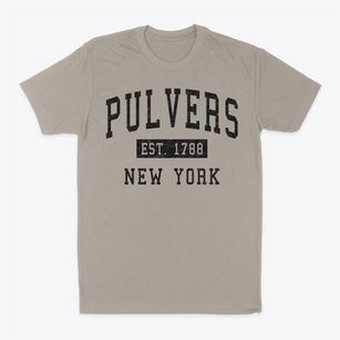Pulvers New York Classic Established Classic Dad T-Shirt