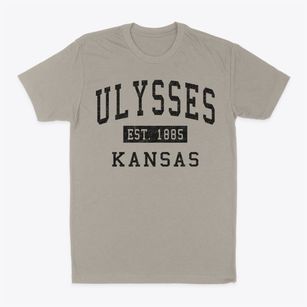 Ulysses Kansas Classic Established Classic Dad T-Shirt