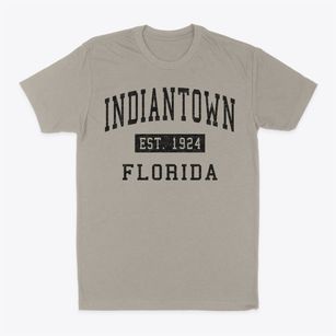 Indiantown Florida Classic Established Classic Dad T-Shirt