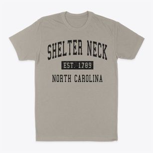 Shelter Neck North Carolina Classic Established Classic Dad T-Shirt