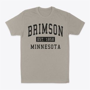 Brimson Minnesota Classic Established Classic Dad T-Shirt