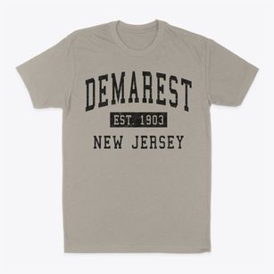Demarest New Jersey Classic Established Classic Dad T-Shirt