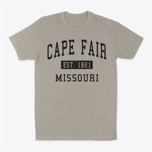 Cape Fair Missouri Classic Established Classic Dad T-Shirt