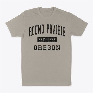 Round Prairie Oregon Classic Established Classic Dad T-Shirt