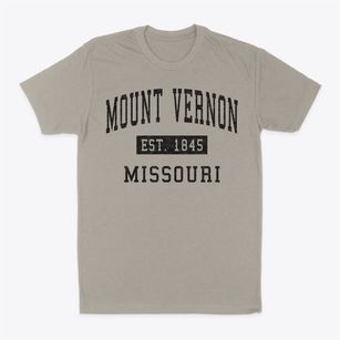 Mount Vernon Missouri Classic Established Classic Dad T-Shirt