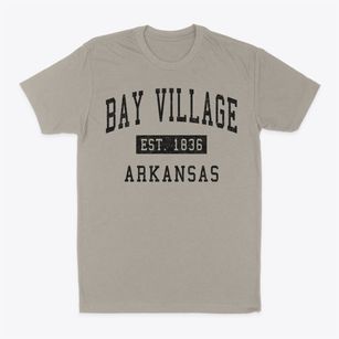 Bay Village Arkansas Classic Established Classic Dad T-Shirt