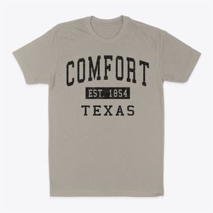 Comfort Texas Classic Established Classic Dad T-Shirt