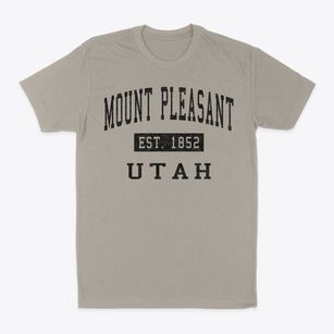 Mount Pleasant Utah Classic Established Classic Dad T-Shirt