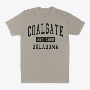 Coalgate Oklahoma Classic Established Classic Dad T-Shirt