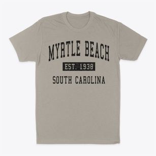 Myrtle Beach South Carolina Classic Established Classic Dad T-Shirt