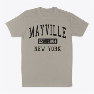 Mayville New York Classic Established Classic Dad T-Shirt
