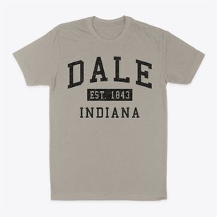 Dale Indiana Classic Established Classic Dad T-Shirt