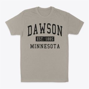 Dawson Minnesota Classic Established Classic Dad T-Shirt