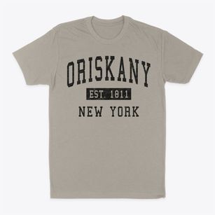 Oriskany New York Classic Established Classic Dad T-Shirt