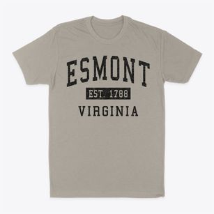 Esmont Virginia Classic Established Classic Dad T-Shirt
