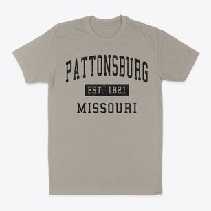Pattonsburg Missouri Classic Established Classic Dad T-Shirt
