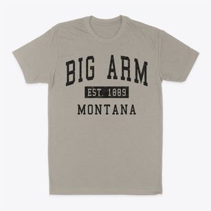 Big Arm Montana Classic Established Classic Dad T-Shirt