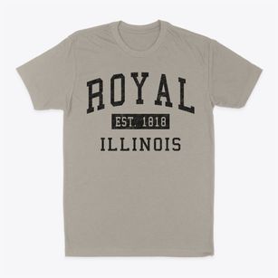 Royal Illinois Classic Established Classic Dad T-Shirt