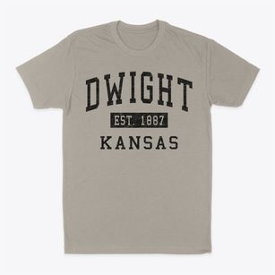 Dwight Kansas Classic Established Classic Dad T-Shirt