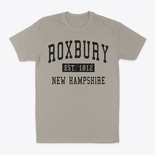 Roxbury New Hampshire Classic Established Classic Dad T-Shirt
