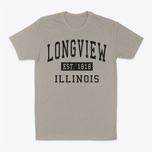 Longview Illinois Classic Established Classic Dad T-Shirt
