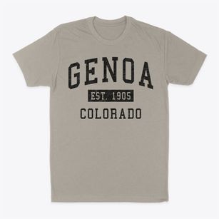Genoa Colorado Classic Established Classic Dad T-Shirt