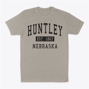 Huntley Nebraska Classic Established Classic Dad T-Shirt