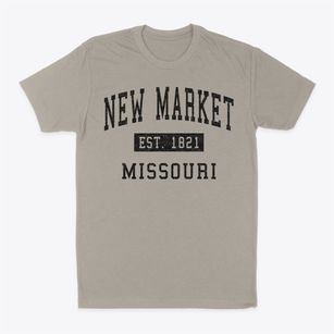 New Market Missouri Classic Established Classic Dad T-Shirt