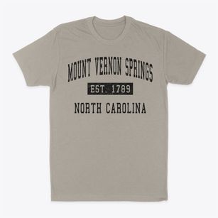 Mount Vernon Springs North Carolina Classic Established Classic Dad T-Shirt