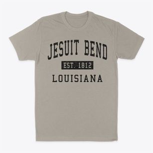 Jesuit Bend Louisiana Classic Established Classic Dad T-Shirt