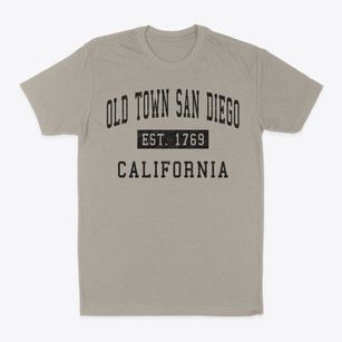 Old Town San Diego California Classic Established Classic Dad T-Shirt