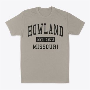 Howland Missouri Classic Established Classic Dad T-Shirt