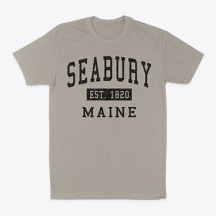 Seabury Maine Classic Established Classic Dad T-Shirt