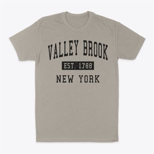 Valley Brook New York Classic Established Classic Dad T-Shirt