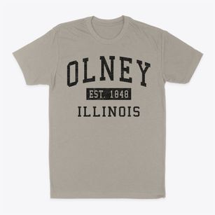 Olney Illinois Classic Established Classic Dad T-Shirt
