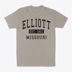 Elliott Missouri Classic Established Classic Dad T-Shirt
