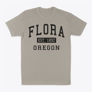 Flora Oregon Classic Established Classic Dad T-Shirt