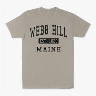 Webb Hill Maine Classic Established Classic Dad T-Shirt