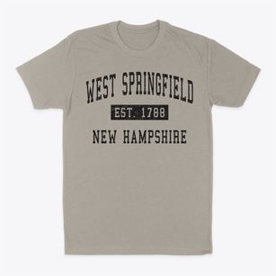 West Springfield New Hampshire Classic Established Classic Dad T-Shirt
