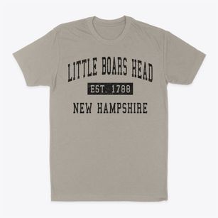 Little Boars Head New Hampshire Classic Established Classic Dad T-Shirt