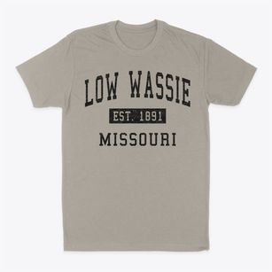 Low Wassie Missouri Classic Established Classic Dad T-Shirt