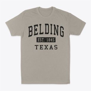 Belding Texas Classic Established Classic Dad T-Shirt