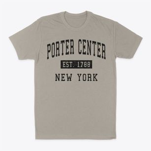 Porter Center New York Classic Established Classic Dad T-Shirt