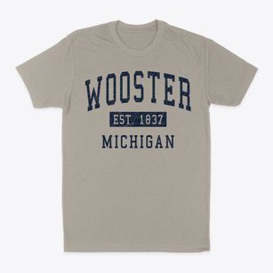 Wooster Michigan Classic Established Classic Dad T-Shirt