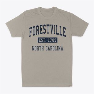 Forestville North Carolina Classic Established Classic Dad T-Shirt