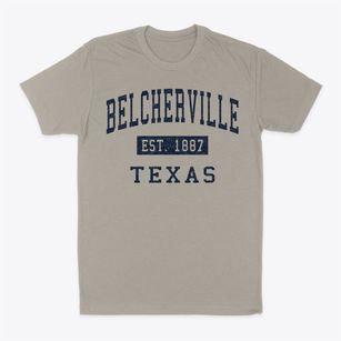 Belcherville Texas Classic Established Classic Dad T-Shirt