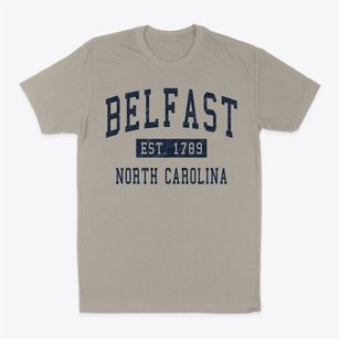 Belfast North Carolina Classic Established Classic Dad T-Shirt