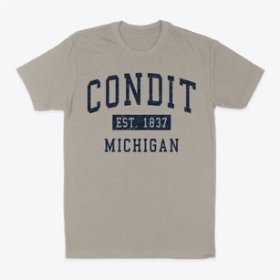 Condit Michigan Classic Established Classic Dad T-Shirt